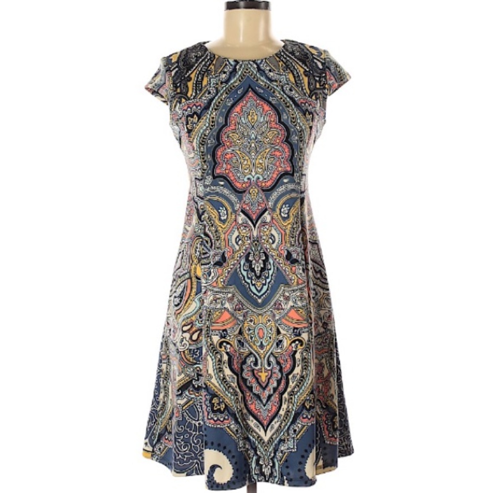 Shelby and Palmer paisley dress size 8